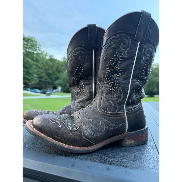 Laredo Women's Spellbound Goat Skin Boots, Size 9M - Picture 1 of 5